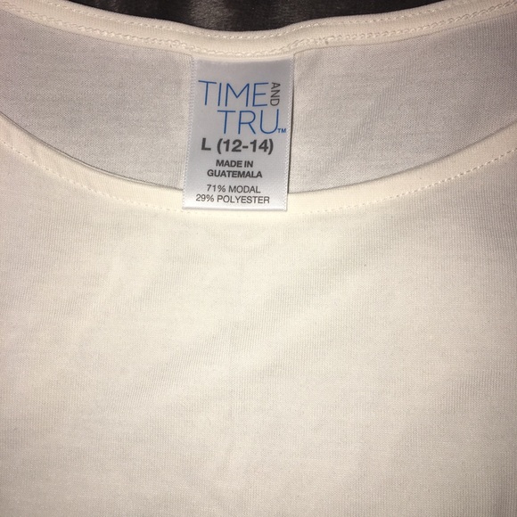 Time and Tru Ruffle Top - Picture 8 of 8